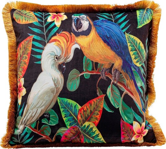 KARE Design Pute Birds Paradise 45x45cm Flerfarget KARE Design Pute Birds Paradise 45x45cm Flerfarget
