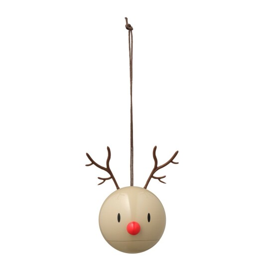 Hoptimisten Reinsdyr Julekule 2 stk latte Hoptimisten Reinsdyr Julekule 2 stk latte