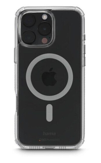 Hama Mobildeksel Extreme Protect til iPhone 16 Pro Max - MagSafe, Gjennomsiktig