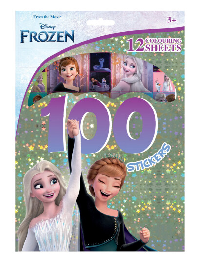 Sense Frozen 100 Stickers Hologram - Multi/patterned - ONE SIZE
