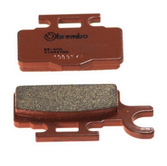 Bremseklosser sett BREMBO 07KA27SD