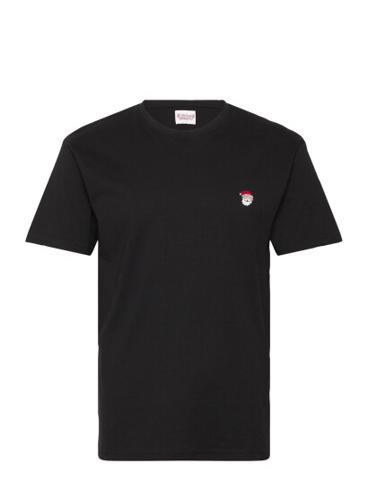 Happy Seasons The Santa Claus T-Shirt Black - Black - L