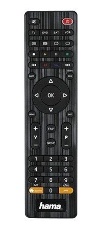 Hama 4in1 universal remote control - Svart Hama 4in1 universal remote control - Svart