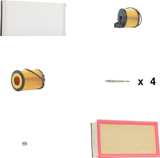 Servicepakke RIDEX 4682P18958