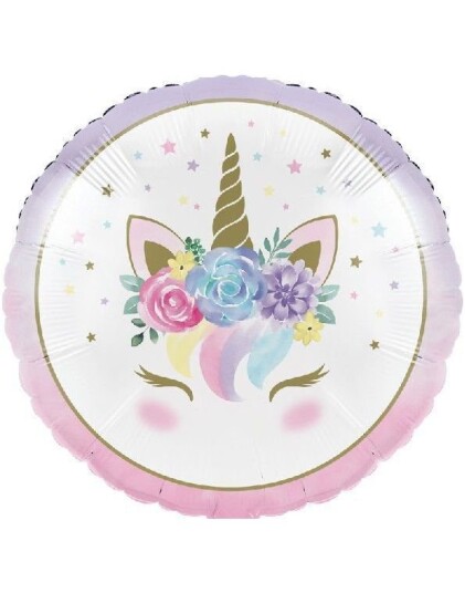 Folieballong Enhjørning 45 cm Baby Unicorn