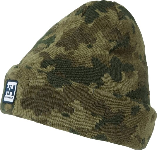 Helly Hansen K Urban Cuff Beanie Utility Green Camo Helly Hansen K Urban Cuff Beanie Utility Green Camo