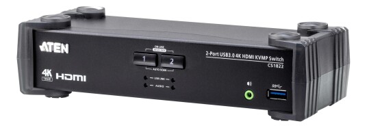 ATEN 2-Port USB 3.0 4K HDMI KVMP™ Switch