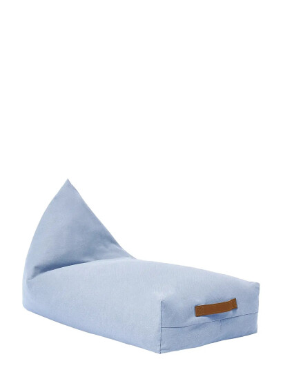 NOBODINOZ Long Beanbag Kid Size Oasis Blue ONE SIZE