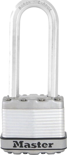 Master Lock Hengelås M1EURDLJ 45 mm Bred, 64 mm Bøyle, Inkl. 4 Nøkler Stål