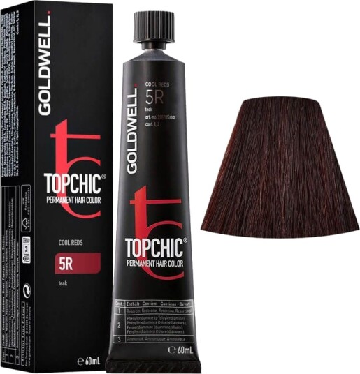 Goldwell Topchic Permanent Hair Color 5R Teak 60 g Goldwell Topchic Permanent Hair Color 5R Teak 60 g
