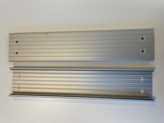 Trinn i aluminium for badetrapp SF Trinn i aluminium for badetrapp SF