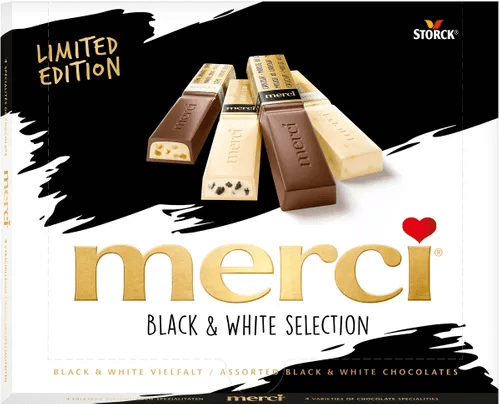 Merci Black & White  Limited Edition 240g