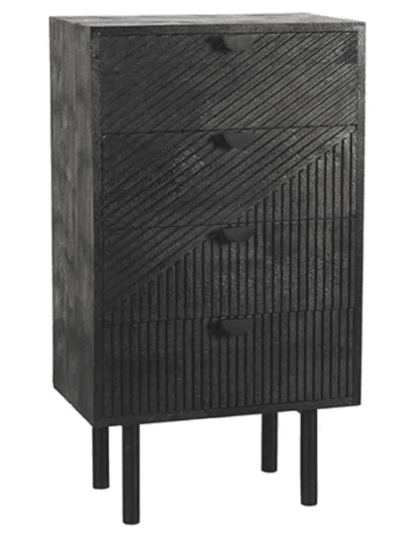 Trend Collection Cotia Kommode Svart 90 x 50 x 30 cm