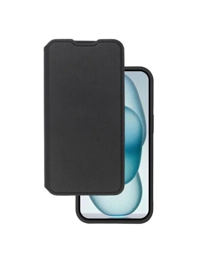 Lippa iPhone 15 Wallet With MagSafe and Cover Bla