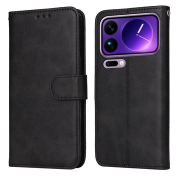 Xiaomi 17 Pro Max Lommebokveske med Stativ - Svart