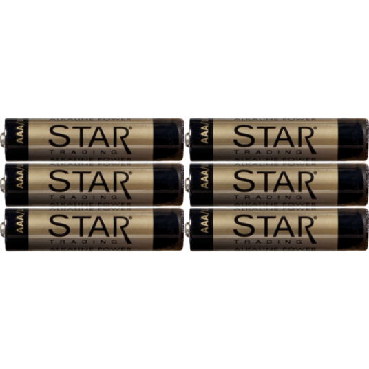AAA Alkaline Power Batterier 6 pk