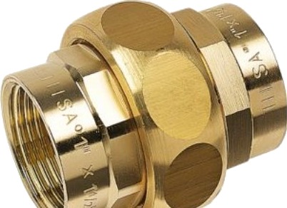 Purafit Union 3/8 Mf/Mf. .Siliciumbronze.Blyfri.