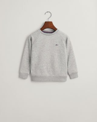 Kids Shield collegegenser LIGHT GREY MELANGE 92