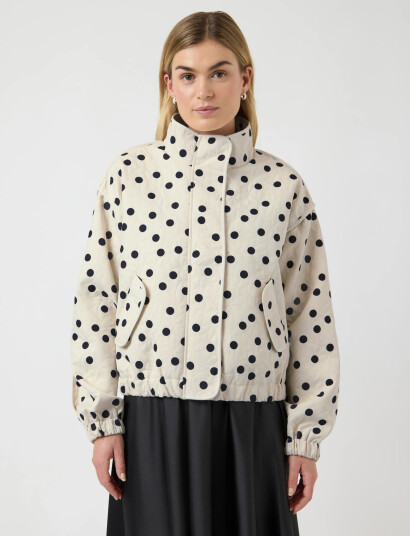YAS Yasfipa Ls Quilted Jacket   Cream   42