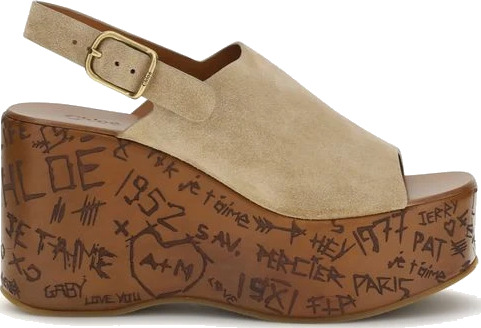 Chloé Dame Sko Beige 40 EU,