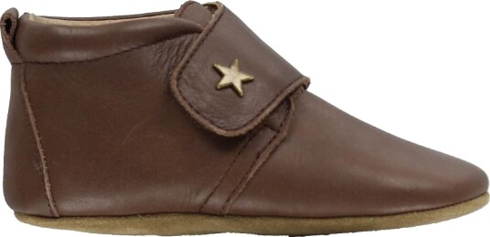 Bisgaard tøfler Velcro Star 12301 Brown 24 Bisgaard tøfler Velcro Star 12301 Brown 24