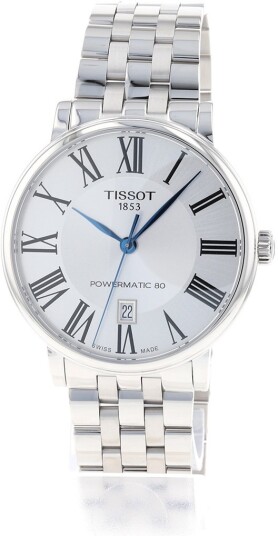 Tissot Herreklokke T122.407.11.033.00 Carson Sølvfarget/Stål Ø40 mm
