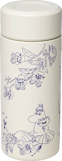 MoominArabia - Haru Mummi termos 22 cl hvit/blå
