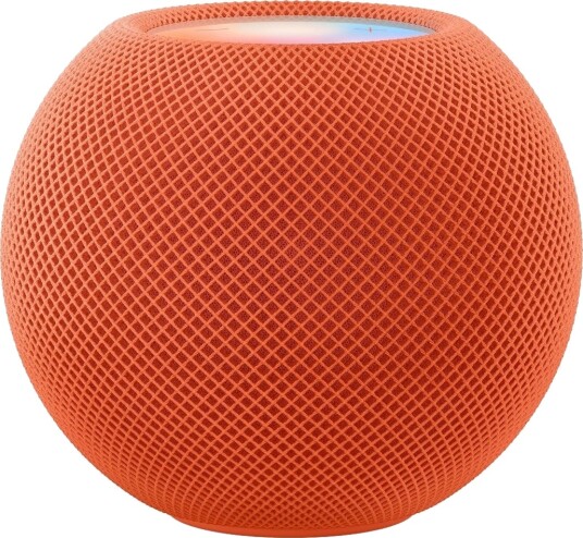 Apple HomePod Mini Smarthøyttaler Oransje med Siri og Bluetooth 5.0