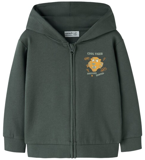 Name It Nmmvoltinus Nreg Sweat Card Wh Bru Grey 104
