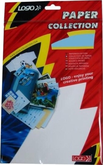 Etikettlogo 48,5 Mm X 25,4 Mm A4 Matt Rød 40 Etiketter Pakket Per 10 Stk 32253