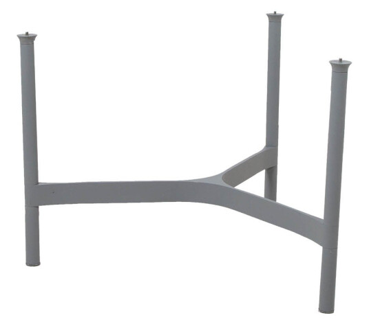 Cane-line Twist bordstativ Light grey 70 cm Grå