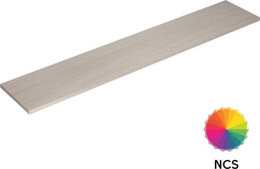 Dansani Calidris Benkeplate B40 240xh3xd41cm NCS eik / 220cm