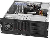 Supermicro Sc842 Tqc-668B Rackmonterbar 4U Utvidet Atx (E-Atx) Sata Sas Hot-Swap 668 Watt Svart Usb