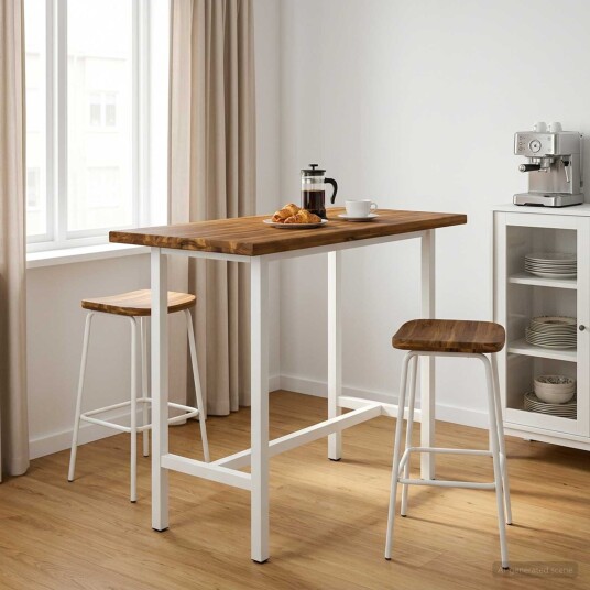 vidaXL Rektangulær Bordplate 110 x 50 x 3,2 cm Rektangulær