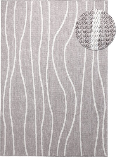 Innendørs/Utendørs tepper Djerba taupe Størrelse: 80 x 150 cm Innendørs/Utendørs tepper Djerba taupe Størrelse: 80 x 150 cm