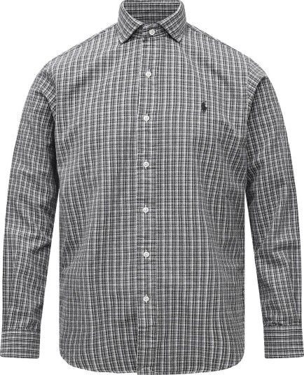 Polo Ralph Lauren Classic Oxford Wvn Shirt 7522B GREY HEATHE L