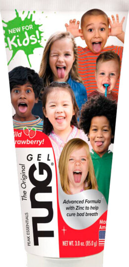 Tungerensende gel for barn TUNG Kids Mild Strawberry 85g Tungerensende gel for barn TUNG Kids Mild Strawberry 85g