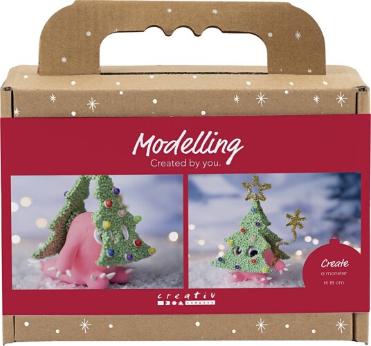 Creativ Company Byggesett I Tre – Juletrærsmonster