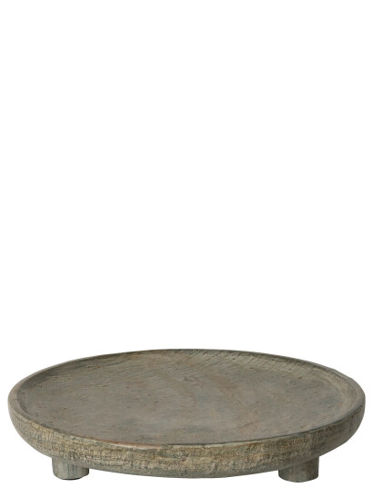 Au Maison Round Serving Bowl Grey Ø30X4CM Au Maison Round Serving Bowl Grey Ø30X4CM