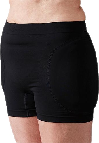 Safehip AirX Discreet hoftebeskytter dame sort S 1 stk