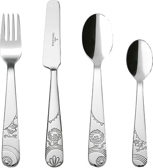 Villeroy & Boch Roar like a Lion barnebestikk 4 deler Rustfritt stål Villeroy & Boch Roar like a Lion barnebestikk 4 deler Rustfritt stål