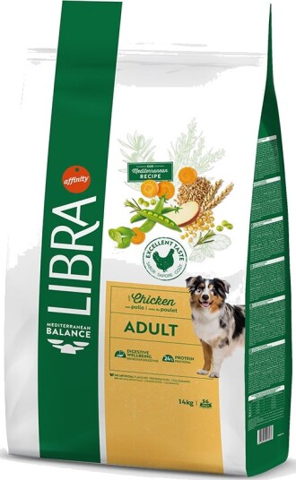 Affinity Libra Tørrfôr Adult Libra For Hunder Kylling 14 kg Affinity Libra Tørrfôr Adult Libra For Hunder Kylling 14 kg