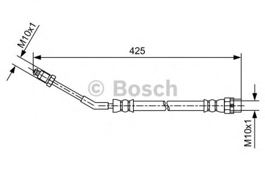 Bremseslange BOSCH 1 987 481 579
