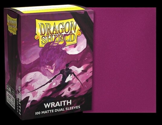 Wraith Matte Dual Dragon Shield Sleeves (100) - Kortspill fra Outland