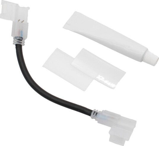 Ledlife 15 cm vanntett skjøtestykke til 230V LED strip Slim COB Perfekt til hjørner