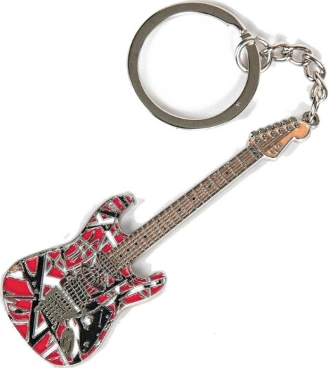 Evh Eddie Van Halen Frankenstein Guitar Keychain 78816576
