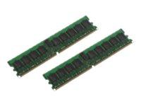 CoreParts DDR2 - 4 GB: 2 x 2 GB - DIMM 240-pin - 533 MHz / PC2-4200 - ikke-bufret - ECC - for IBM eServer xSeries 100 8486; 206m 8485, 8490; 306m CoreParts DDR2 - 4 GB: 2 x 2 GB - DIMM 240-pin - 533 MHz / PC2-4200 - ikke-bufret - ECC - for IBM eServer xSeries 100 8486; 206m 8485, 8490; 306m