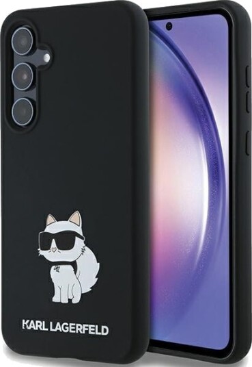 Karl Lagerfeld Choupette Silikon Mobildeksel for Samsung Galaxy A35 Svart