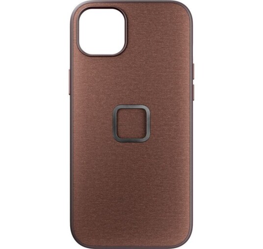 Apple Peak Design case Apple iPhone 15 Mobile Everyday Fabric Case, redwood Apple Peak Design case Apple iPhone 15 Mobile Everyday Fabric Case, redwood