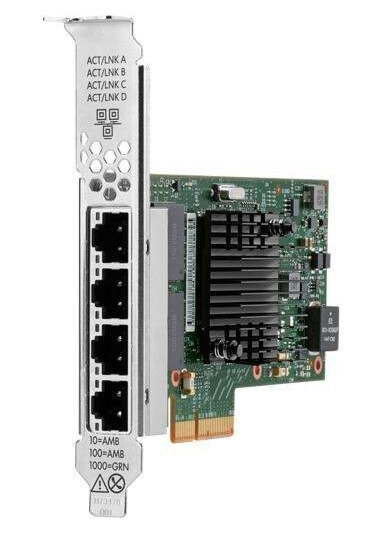 Hewlett Packard Enterprise Broadcom BCM5719 - nettverksadapter - PCIe 2.0 x4 - Gigabit Ethernet x 4